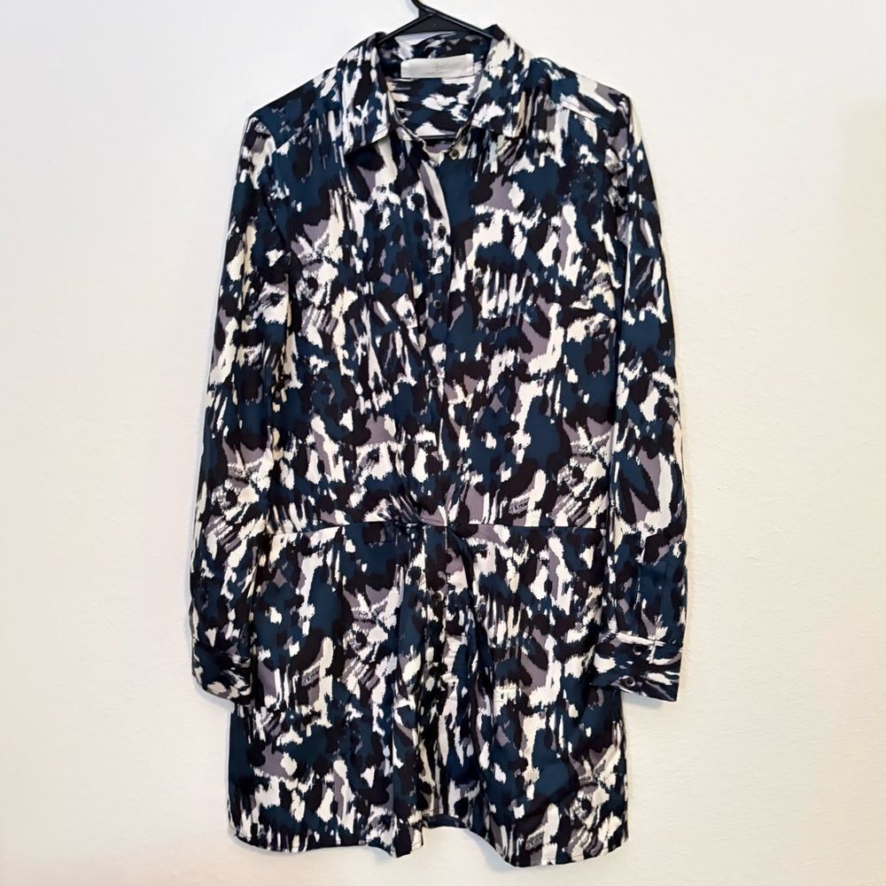 Thakoon Addition silk button down dress size 4